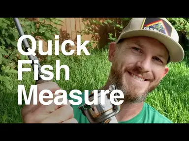 'Video thumbnail for The Easiest Way To Measure Fish Length'