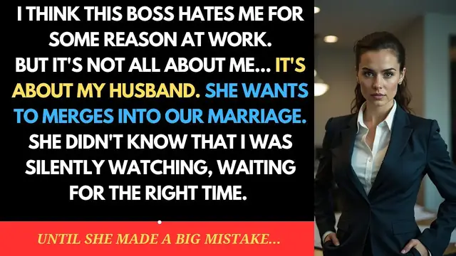 'Video thumbnail for My Boss Tried To Steal My Husband At Work. I Let Her Fall Into My Own TrapOffice Stories'
