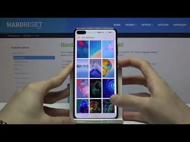 'Video thumbnail for HUAWEI P40 and Screen Design - How to Change Lock Screen Wallpaper'
