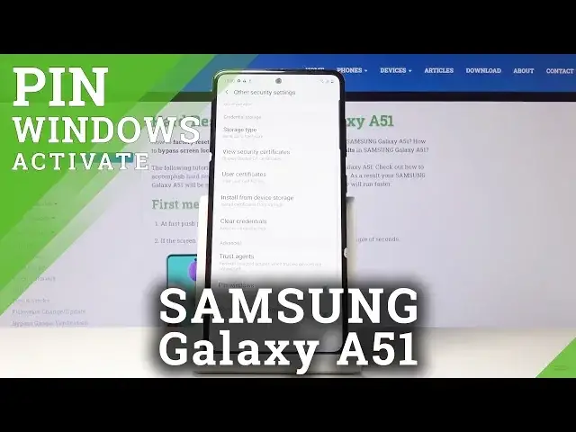 Video thumbnail for How to Activate Pin WIndows in SAMSUNG Galaxy A51