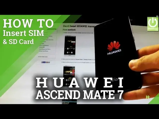 'Video thumbnail for How to Insert SIM & SD in HUAWEI Ascend Mate 7 - SIM & SD Tutorial'