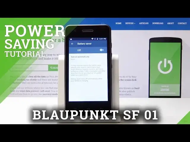 Video thumbnail for How to Save Power in BLAUPUNKT SF 01 - Battery Saver Instructions