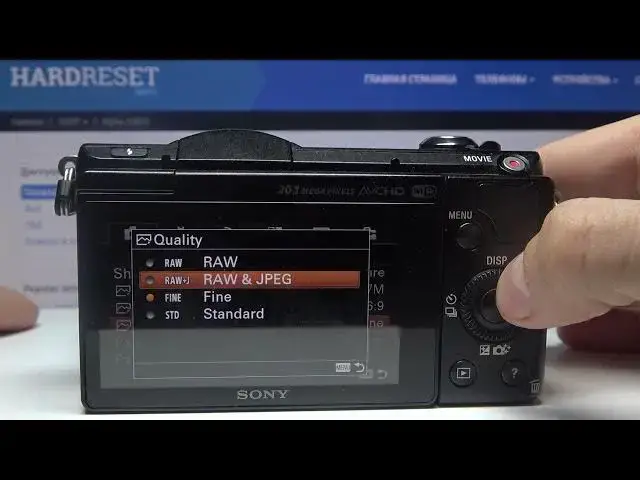 Video thumbnail for Sony Alpha A5000 - How to Change Photo Quality?