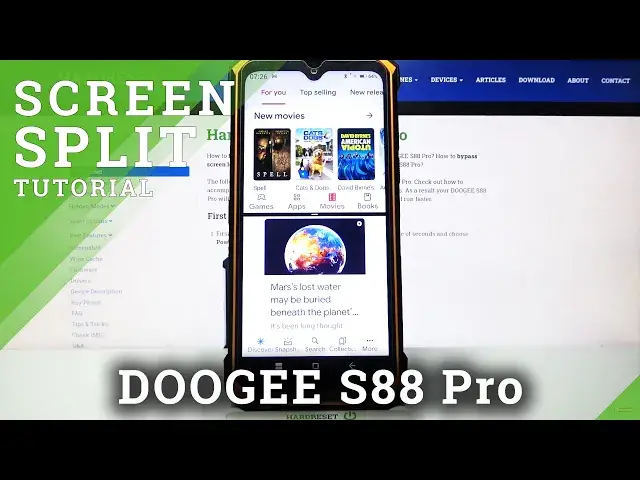 'Video thumbnail for How to Use Split Screen Function on DOOGEE S88 Pro – Double Display'