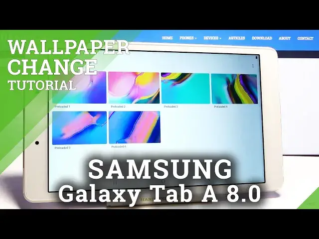 'Video thumbnail for How to Change Wallpaper in SAMSUNG Galaxy Tab A 8.0 – Refresh Display'