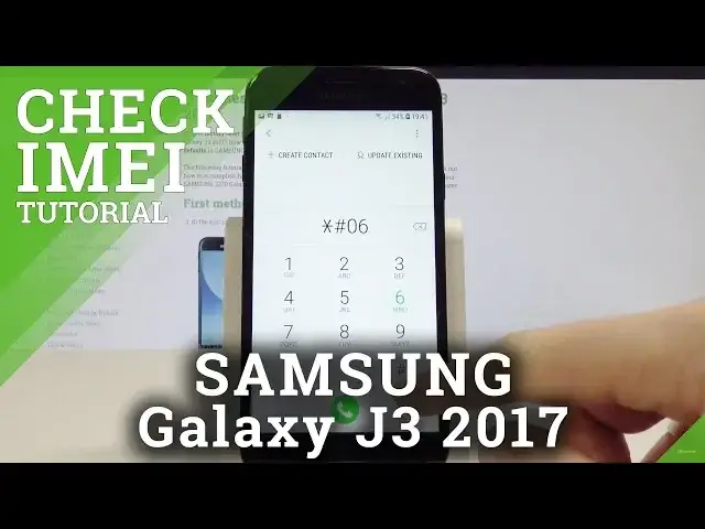 'Video thumbnail for How to Check IMEI Number in SAMSUNG Galaxy J3 2017 - Find Serial Number'