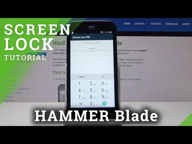 Video thumbnail for How to Add Pattern in HAMMER Blade - Set Up Password