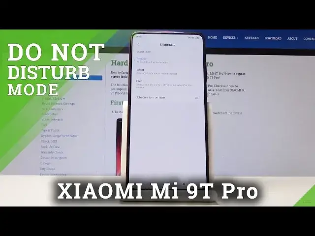 'Video thumbnail for How to Activate Do Not Disturb Mode in XIAOMI Mi 9T Pro - Silent Mode'