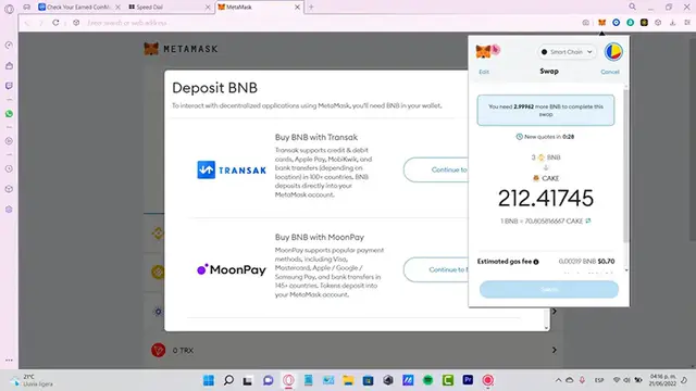 'Video thumbnail for How To Cancel Metamask Transaction Insufficient Funds ❌'