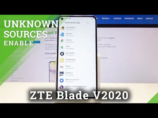 'Video thumbnail for How to Allow Unknown Sources in ZTE Blade v2020 – Find Install Unknown Apps Section'