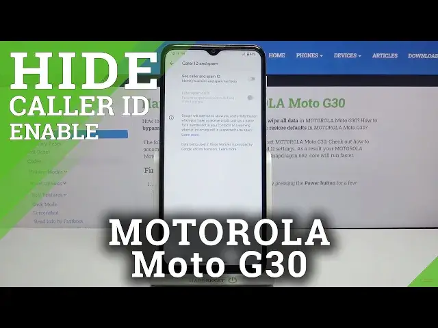 'Video thumbnail for How to Make Phone Number Private in Motorola Moto G30 – Show / Hide Caller ID'