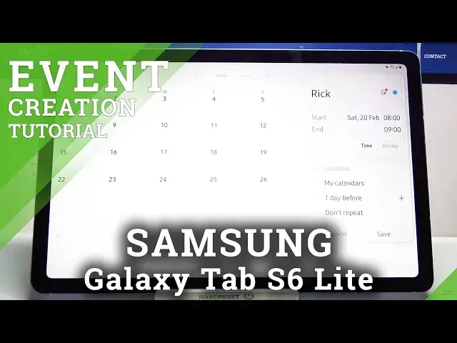 'Video thumbnail for How to Add Event to Calendar on SAMSUNG Galaxy Tab S6 Lite – Use Calendar App'