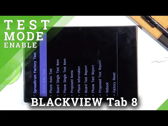 Video thumbnail for TEST Mode in BLACKVIEW Tab 8 – Hardware Test