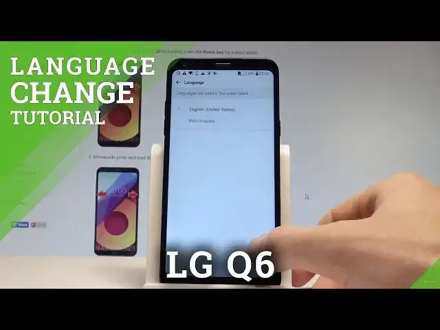 'Video thumbnail for How to Change Language on LG Q6 - Set Up System Language |HardReset.Info'