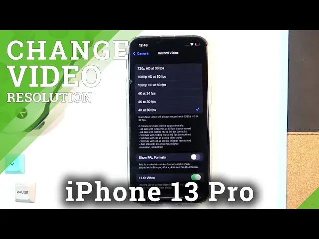Video thumbnail for How to Change Video Resolution in iPhone 13 Pro - Set Up Recording Quality