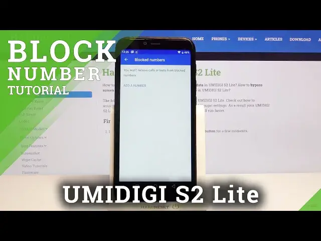 'Video thumbnail for Block Number and Create Blacklist - UMIDIGI S2 Lite'