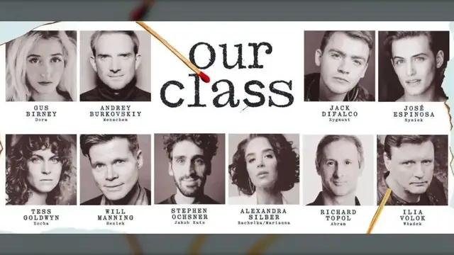 'Video thumbnail for Video: The Company of OUR CLASS At Brooklyn Academy of Music Meets the Press!'
