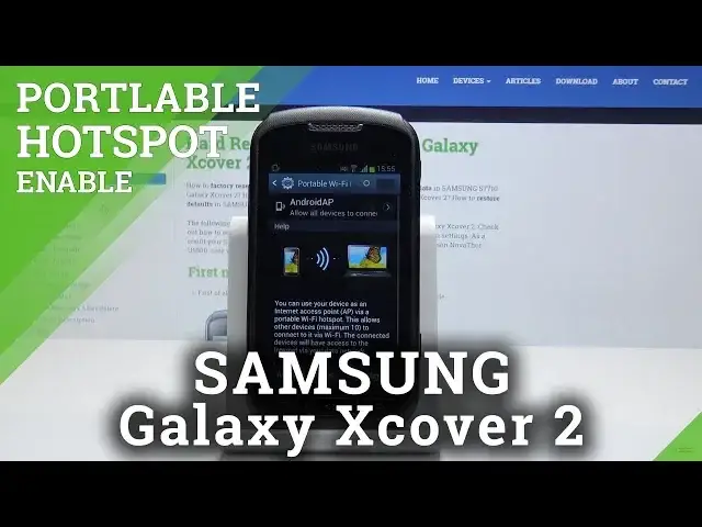 Video thumbnail for How to Activate Portable Hotspot in SAMSUNG Galaxy Xcover 2 - Share Network