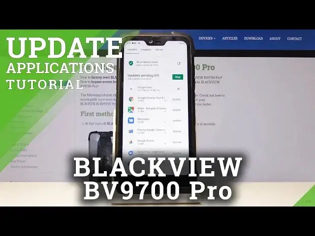 Video thumbnail for How to Update Apps in BLACKVIEW BV9700 PRO - Install New App Version