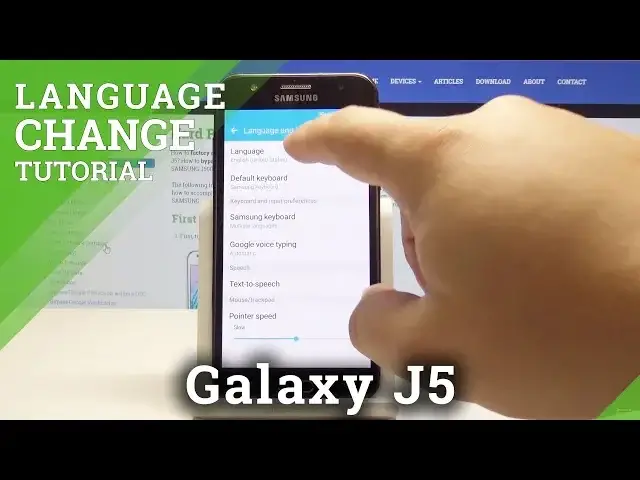 'Video thumbnail for How to Update Language in Samsung Galaxy J5 – Adjust Region Settings'