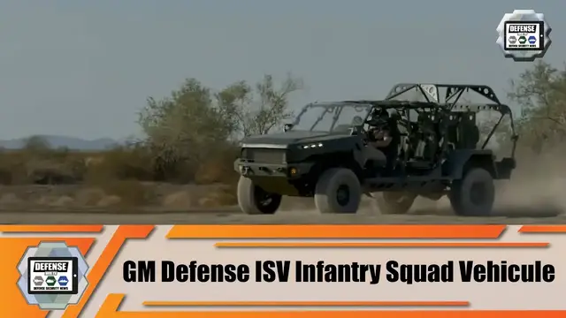 Video thumbnail for Review GM Defense interview about ISV Infantry Squad Vehicles Colorado ZR2-based for US Army