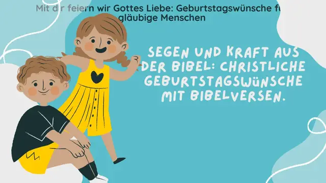 Video thumbnail for Mit dir feiern wir Gottes Liebe: Geburtstagswünsche für gläubige Menschen (Begeisternd)  : Geburtstagswünsche / Glückwünsche / Glückwunsch - Gebet - Beten - Gebete - Religion und Glauben - Religion & Belief - Christentum - Glaube - Christlich Leben - Chri