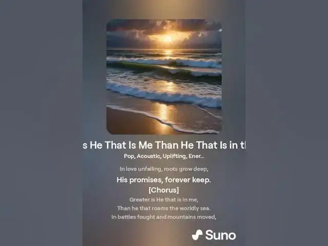 Video thumbnail for Greater Is He That Is Me Than He That Is in the World