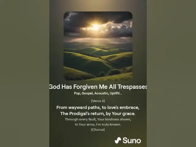 Video thumbnail for God Has Forgiven Me All Trespasses