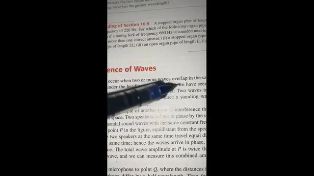 Video thumbnail for Interference of Waves: Constructive & Destructive Patterns Explained