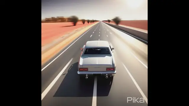 Video thumbnail for Uniform motion: A car accelerating and decelerating