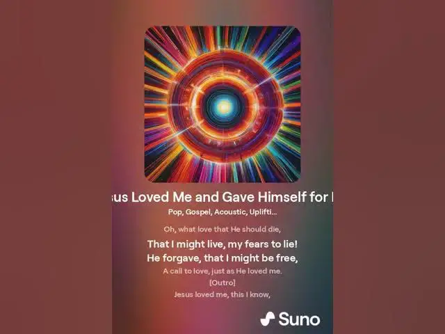 Video thumbnail for Jesus Loved Me and Gave Himself for Me