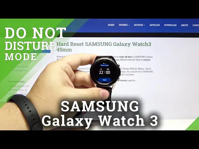 'Video thumbnail for How to Activate Do Not Disturb Mode in SAMSUNG Galaxy Watch 3 – Silent Preferences'