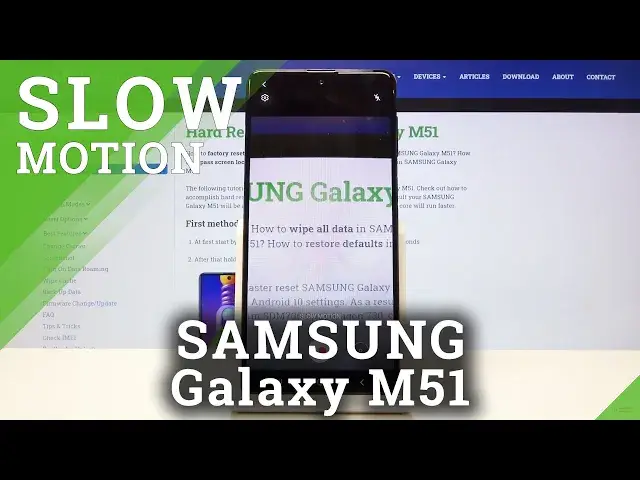 Video thumbnail for How to Record Slow Motion in SAMSUNG Galaxy M51 – Allow Camera Useful Options