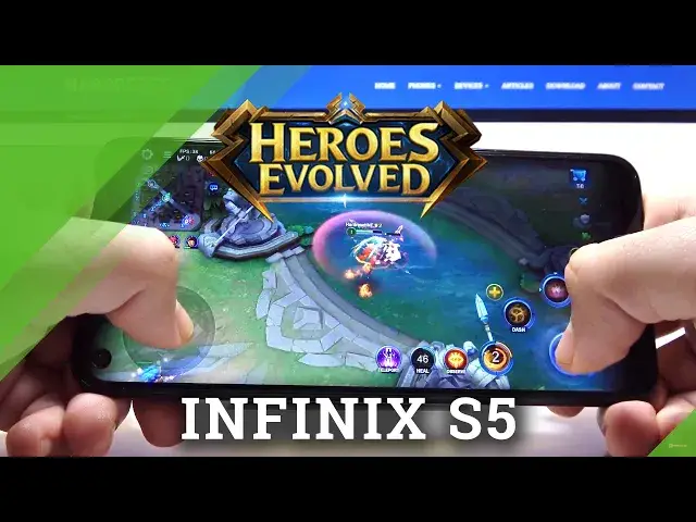 Video thumbnail for Heroes Evolved Game Test on INFINIX S5 – Gaming Possibilities