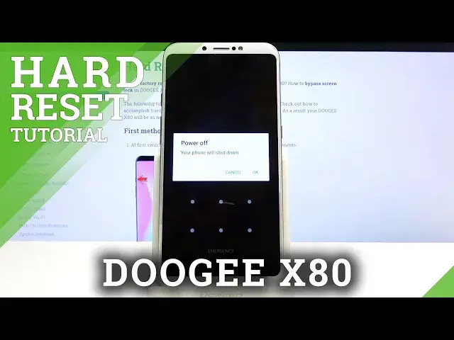 'Video thumbnail for Hard Reset DOOGEE X80 - Wipe Data by Recovery Mode / Bypass Screen Lock'