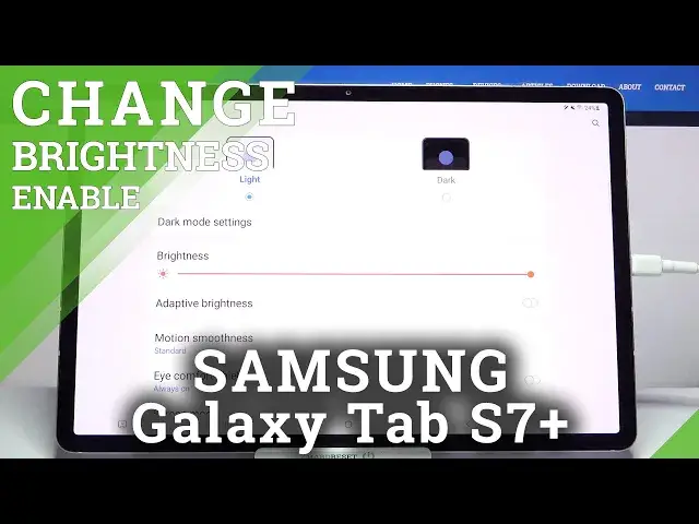Video thumbnail for How to Activate or Deactivate Auto Brightness in Samsung Galaxy Tab S7+?