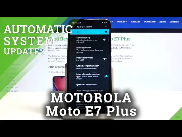 'Video thumbnail for How to Enable Automatic System Updates in Motorola Moto E7 Plus – Auto System Updating'