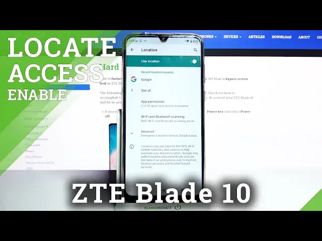 'Video thumbnail for How to Turn Off Device Location in ZTE Blade 10 – Location Mode'