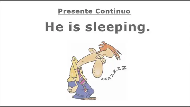 'Video thumbnail for El Presente Continuo en Inglés'