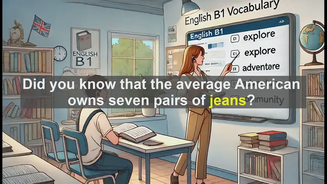 Video thumbnail for 2500 Must Know CEFR B1 Vocabulary - The Rich History and Proper Usage of 'Jeans' in English