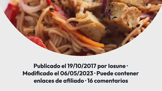 Video thumbnail for Yakisoba Vegano