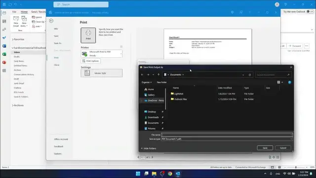 Video thumbnail for How to Easily Convert Outlook Emails to PDF