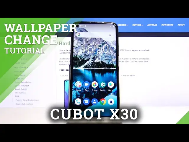 Video thumbnail for How to Change Wallpaper on CUBOT X30 – Set Up Home Screen Background