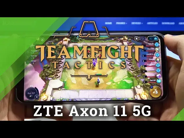 Video thumbnail for How TFT Mobile works on ZTE Axon 11 5G - Gaming Performance Checkup