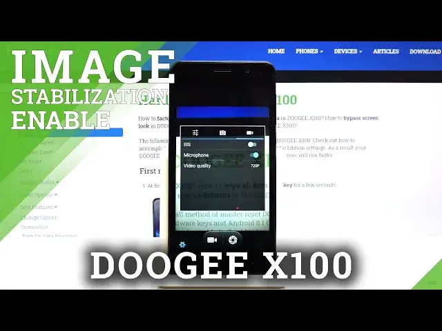 'Video thumbnail for How to Activate Image Stabilization in DOOGEE X100 – Reduce Video Shakiness'