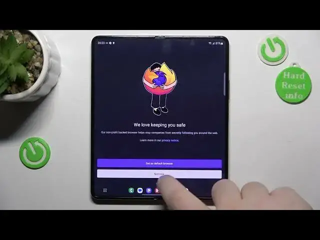 Video thumbnail for How to Install Firefox Browser on Samsung Galaxy Z Fold 5