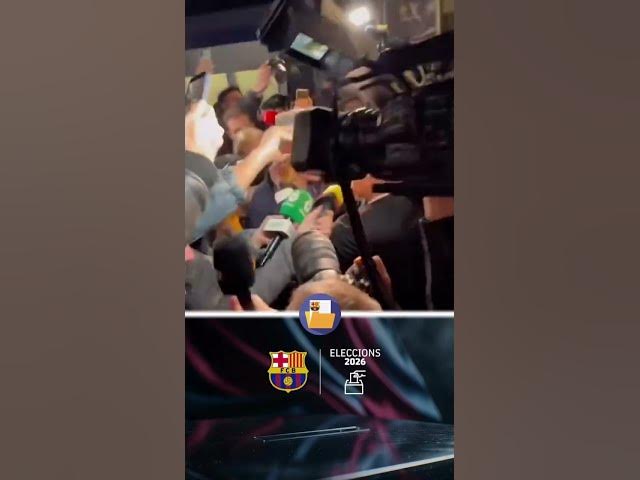 Video thumbnail for El saludo entre Laporta y Font tras los resultados de las elecciones 🤝

📹 Víctor Navarro vía 'X'