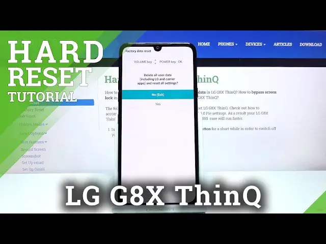 Video thumbnail for LG G8X Hard Reset / Bypass Screen Lock / Factory Reset by Recovery Mode