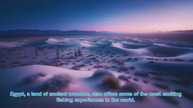 Video thumbnail for Discover Egypt's Top 10 Fishing Destinations