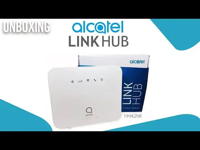 'Video thumbnail for Router Alcatel Link Hub HH42NK 4G LTE'